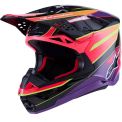 ALPINESTARS SUPERTECH M10 ERA - Model 3145-PINK/VIOLET/YELLOW FLUO/GLOSSY