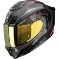 SCORPION EXO-1500 AIR CARBON MUNDI - Modèle BLACK RED YELLOW