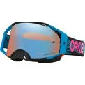 OAKLEY AIRBRAKE MX BLUE WIRED W/PRIZM SAPPHIRE