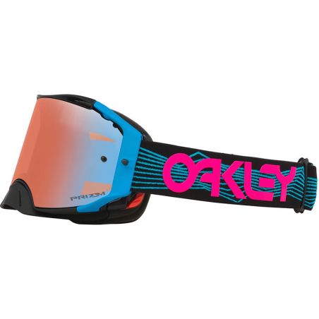 OAKLEY AIRBRAKE MX BLUE WIRED W/PRIZM SAPPHIRE