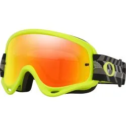OAKLEY O FRAME MX BLACK EMPIRE W/FIRE IRIDIUM