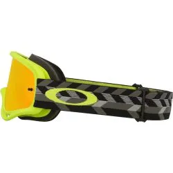OAKLEY O FRAME MX BLACK EMPIRE W/FIRE IRIDIUM