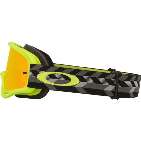 OAKLEY O FRAME MX BLACK EMPIRE W/FIRE IRIDIUM