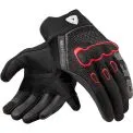 REV'IT HYPERSPEED 3 - Modell SVART/RØD FLUOR