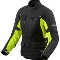 REV'IT OUTBACK 5 H2O LADIES JACKET - Modèle BLACK/YELLOW FLUOR