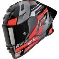 SCORPION EXO-R1 EVO II AIR ADRENALINE - Modèle BLACK/RED/SILVER