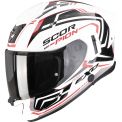 SCORPION EXO-530 AIR SLOPE - Modelo WHITE/BLACK/RED