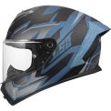 LS2 FF820 RAPID III XTREM - Modell SVART MATTE/BLÅ