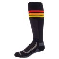 KLIM AGGRESSOR VENTED SOCK - Modèle GAMEDAY/BLACK/FIERY RED