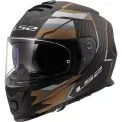 LS2 FF800 STORM II TRACKER - Modèle BLACK/GOLD