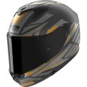 NOLAN X-904S ULTRA CARBON ROMBO - Modelo 350-CARBON/ANTHRACITE/GOLD