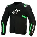 ALPINESTARS T-SPS AIR V2 - Modelo BLK FL GREEN