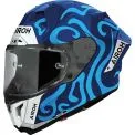 AIROH GP 800 SWAIN - Modelo BLUE GLOSS