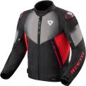 REV'IT CONTROL H2O JACKET - Modello NERO/ROSSO