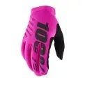Guantes 100% BRISKER 22 - Modelo NEON PINK