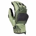 Klm Badlands Aero Pro Short Gloves - Modelo RIFLE GREEN/OIL GREEN