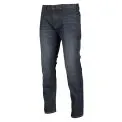 KLIM K FIFTY 2 STRAIGHT RINDING PANTS - Modello DENIM-DARK BLUE