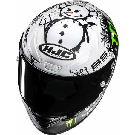 HJC RPHA1 V2 CARBON SNOW DIABLO