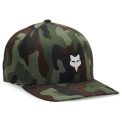 FOX HEAD CAMO TECH FLEXFIT HAT - Modello VERDE MIMETICO