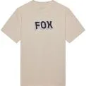 FOX IMAGE PRINT 195 ORIGINAL SS TEE - Modello CHALK WHITE
