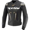 IXON VORTEX 3 LADY JACKET - Model BLACK/WHITE/GOLD