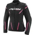 IXON STRIKER 2 LADY TEX - Modèle BLACK/PINK FLUO