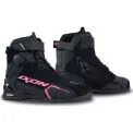 IXON BULL 2 WATERPROOF LADY - Modèle BLACK/FUCHSIA