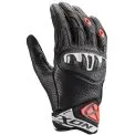 IXON MIRAGE LEATHER - Modèle BLACK/WHITE/RED