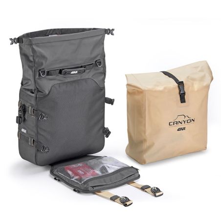 GIVI ALFORJAS L/CANYON P/PL+PLOR MK 25+25L
