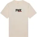 FOX CHECKER 195 ORIGINAL SS T-SKJORTA - Modell OFF WHITE