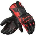 REV'IT ARGON 3 GLOVES - Modelo BLACK/RED FLUOR
