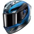 SHARK AERON MEKARIUM - Modelo DBS-CARBON/BLUE/SILVER