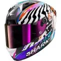 SHARK AERON SPEED-FANCY - Modell CARBON/WEISS/ORANGE