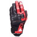 DAINESE REACTO CARBON SHORT - Modell NERO/ROSSO LAVA