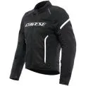 DAINESE AIR FRAME 3 TEX - Modèle BLACK/BLACK/WHITE