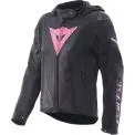 DAINESE SUPER SPRINT AIR TEX WMN - Modelo BLACK/PINK/VIOLA