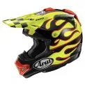 ARAI MX-V EVO FLAME - Modell GELB