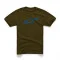ALPINESTARS TIDLØS KLASSISK T-SHIRT - Modell SVART RØD RØD