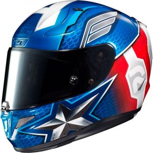Casque intégral moto style - HJC RPHA 11 Captain America