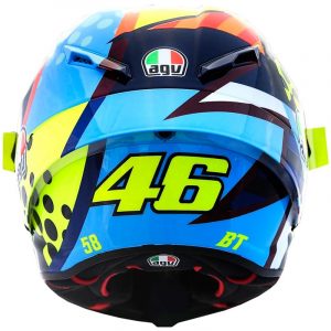 Nouveau casque AGV 2021 - AGV Pista GP RR Rossi Winter Test 2020